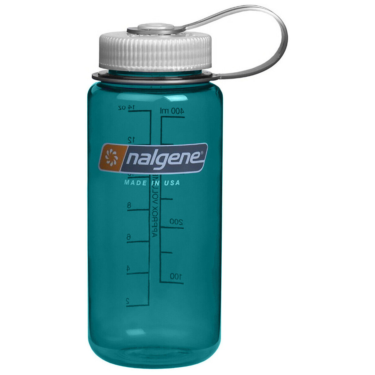 Fľaša Nalgene Wide Mouth 500 ml Sustain Farba: tyrkysová