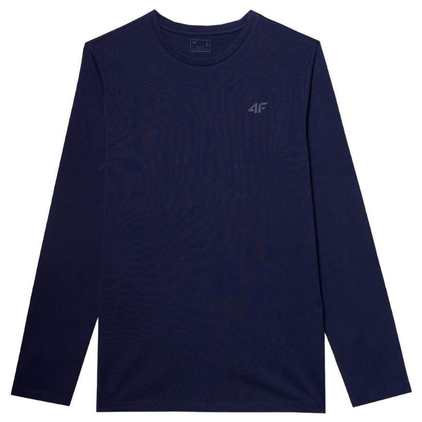 Pánske tričko 4F Longsleeve M375 Veľkosť: M / Farba: tmavomodrá