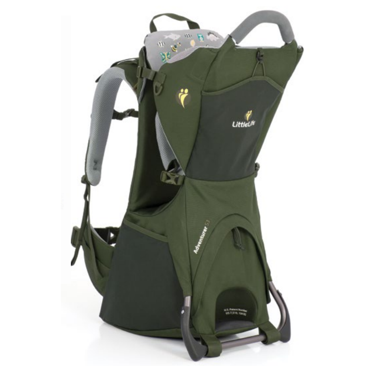 Nosidlo LittleLife Adventurer S3 Child Carrier Farba: zelená