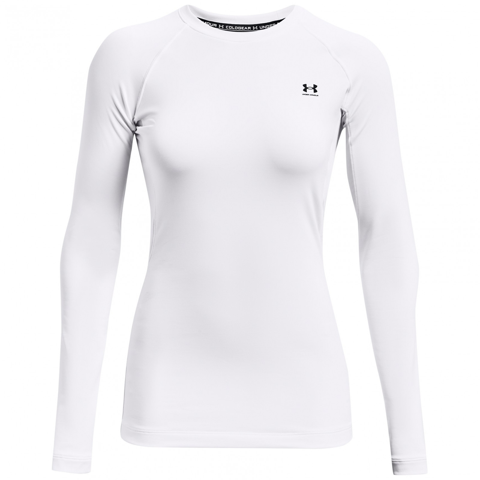 Dámske funkčné tričko Under Armour Authentics Crew Veľkosť: M / Farba: biela