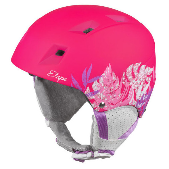 Detská lyžiarska prilba Etape Scamp. Veľkosť helmy: 53-55 cm / Farba: ružová