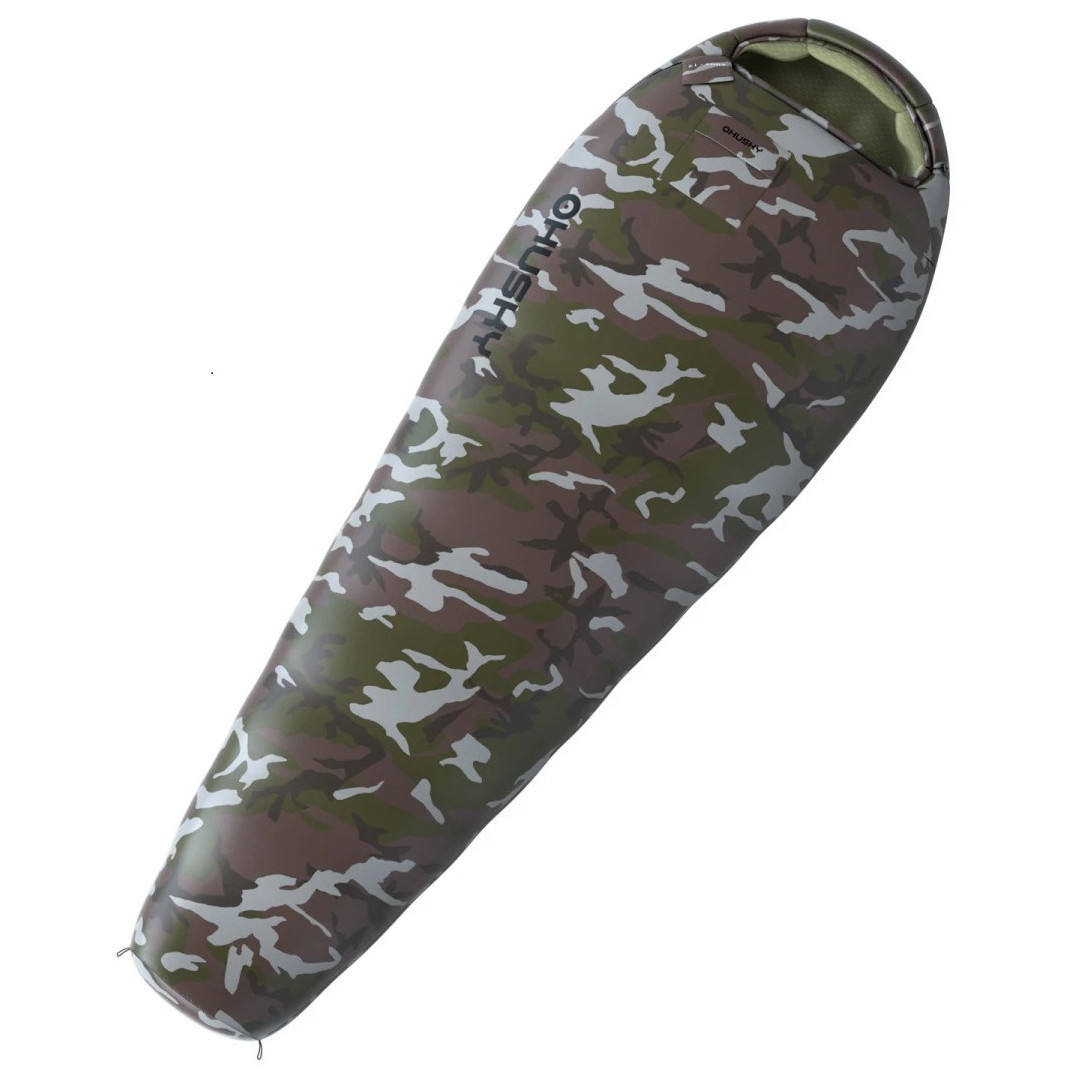 Spacák Husky Army Farba: zelená/hnedá