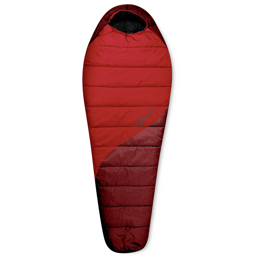 Spacák Trimm Balance 185 cm Zips: ľavý / Farba: červená