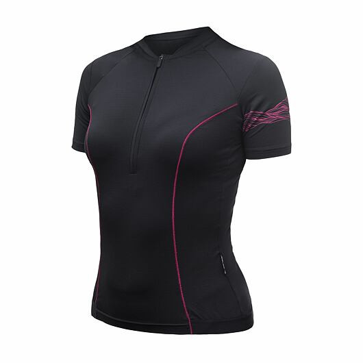 Dámsky cyklistický dres Sensor Coolmax Entry Veľkosť: M / Farba: čierna