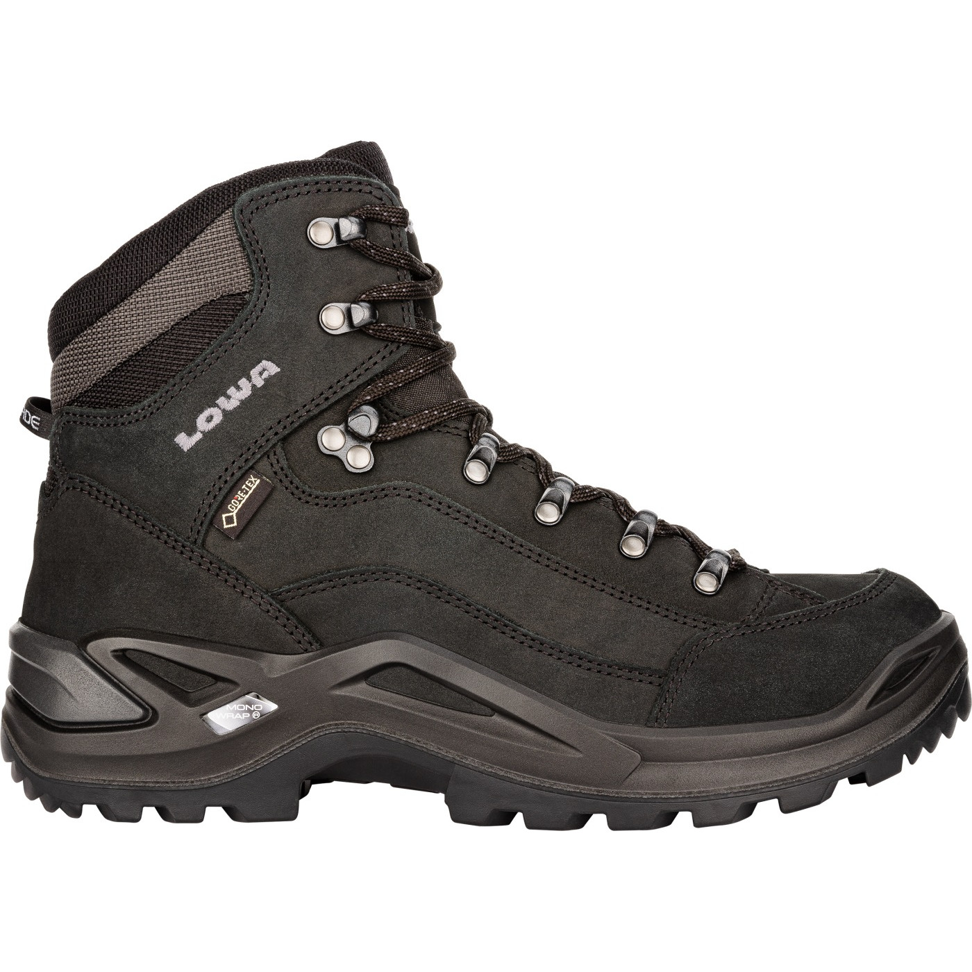 Pánske topánky Lowa Renegade GTX Mid Veľkosť topánok (EU): 45 / Farba: čierna