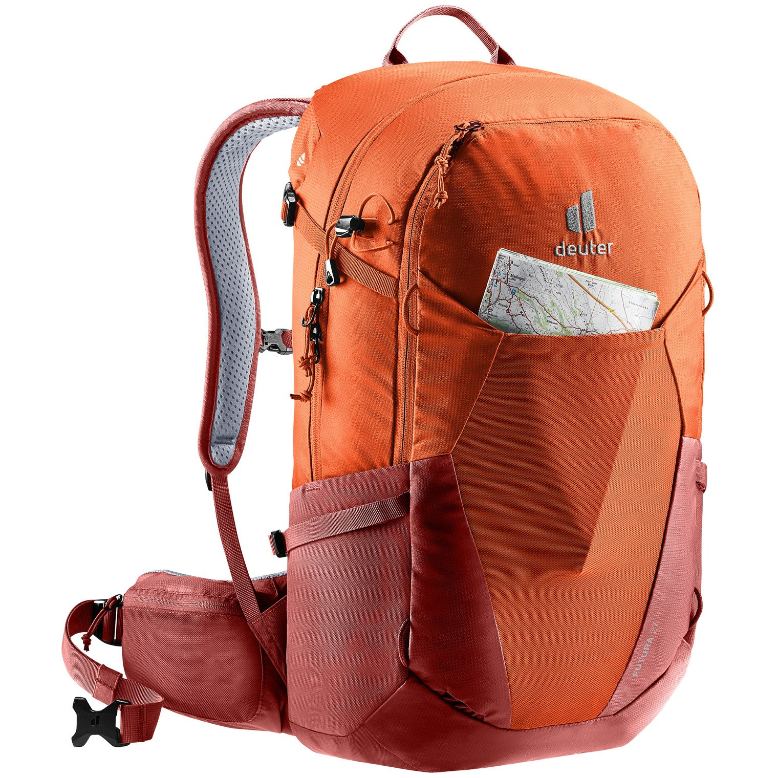 Batoh Deuter Futura 27 Farba: červená/oranžová