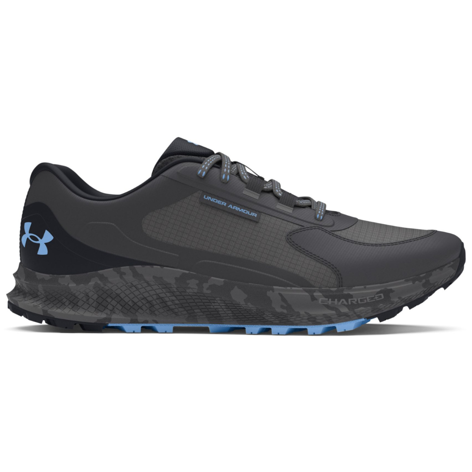 Dámske bežecké topánky Under Armour W Charged Bandit TR 3 Veľkosť topánok (EU): 38,5 / Farba: sivá
