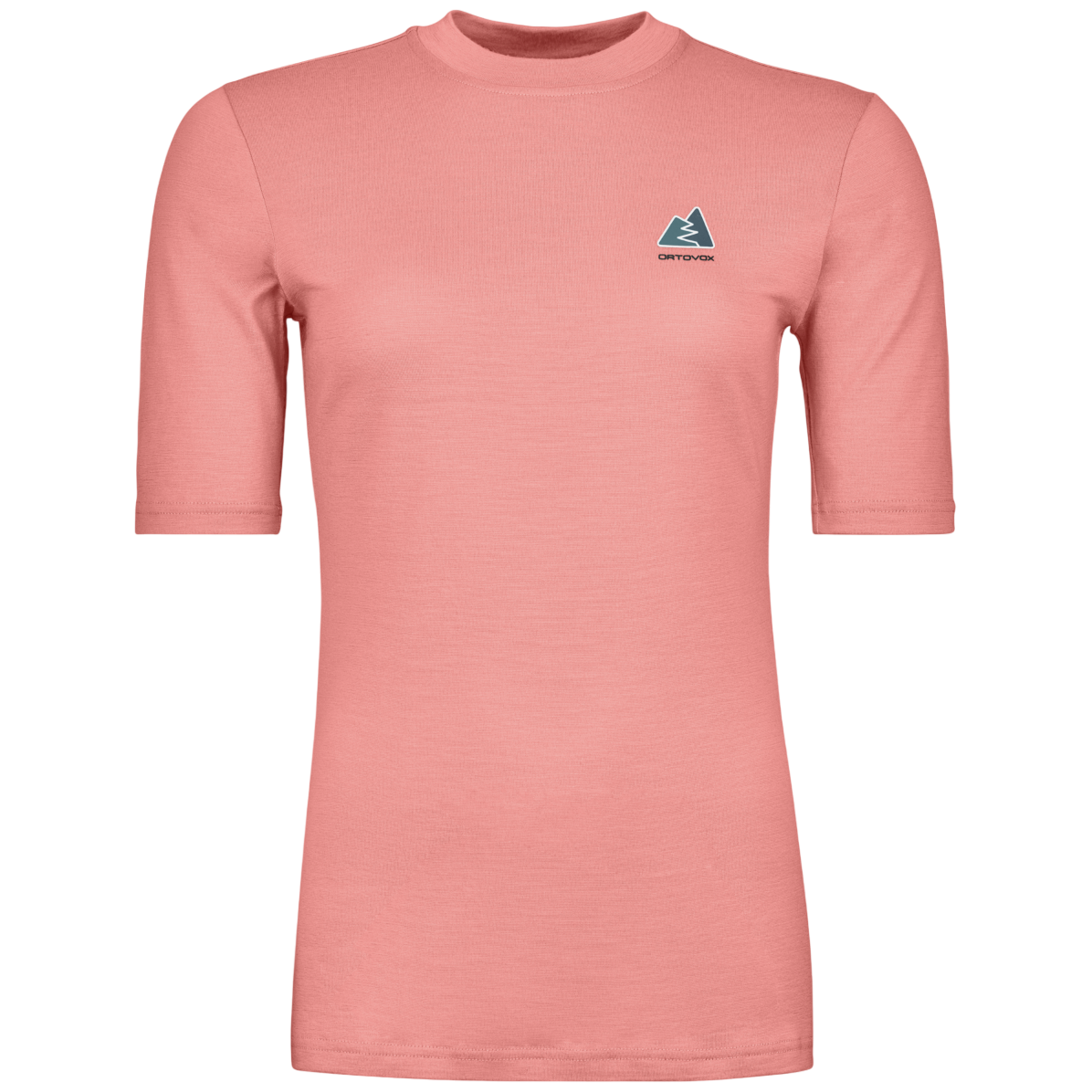 Dámske tričko Ortovox 185 Merino Mtn Hug Ts Women's Veľkosť: M / Farba: ružová