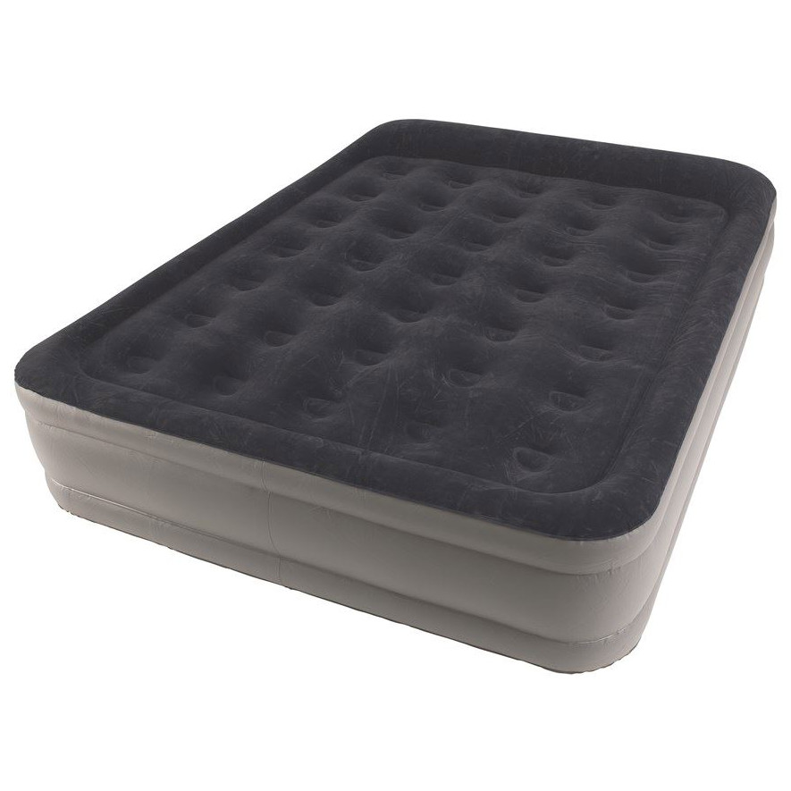 Nafukovací matrac Outwell Superior Double Built-in Pump Farba: modrá/sivá