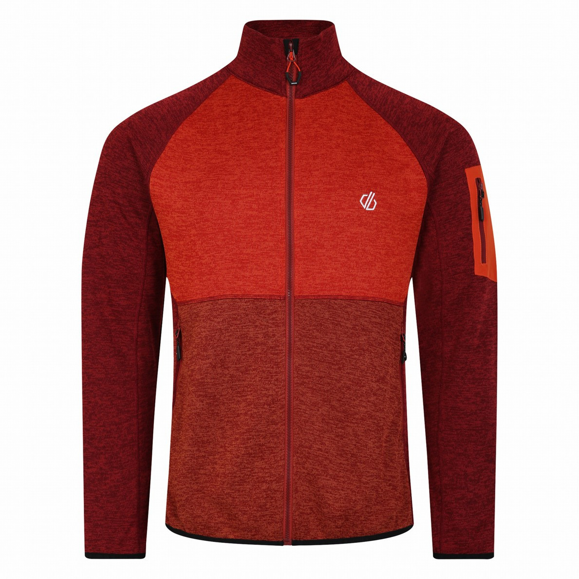 Pánska mikina Dare 2b Mens Torrek Fleece Veľkosť: XL / Farba: červená