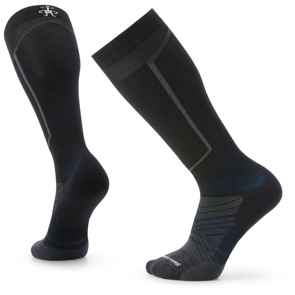Lyžiarske ponožky Smartwool Ski Targeted Cushion OTC - Recycled Veľkosť: M / Farba: čierna