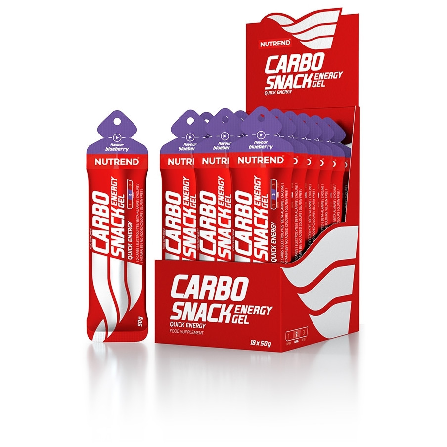 Energetický gél Nutrend Carbosnack sáčok príchuť: čučoriedka