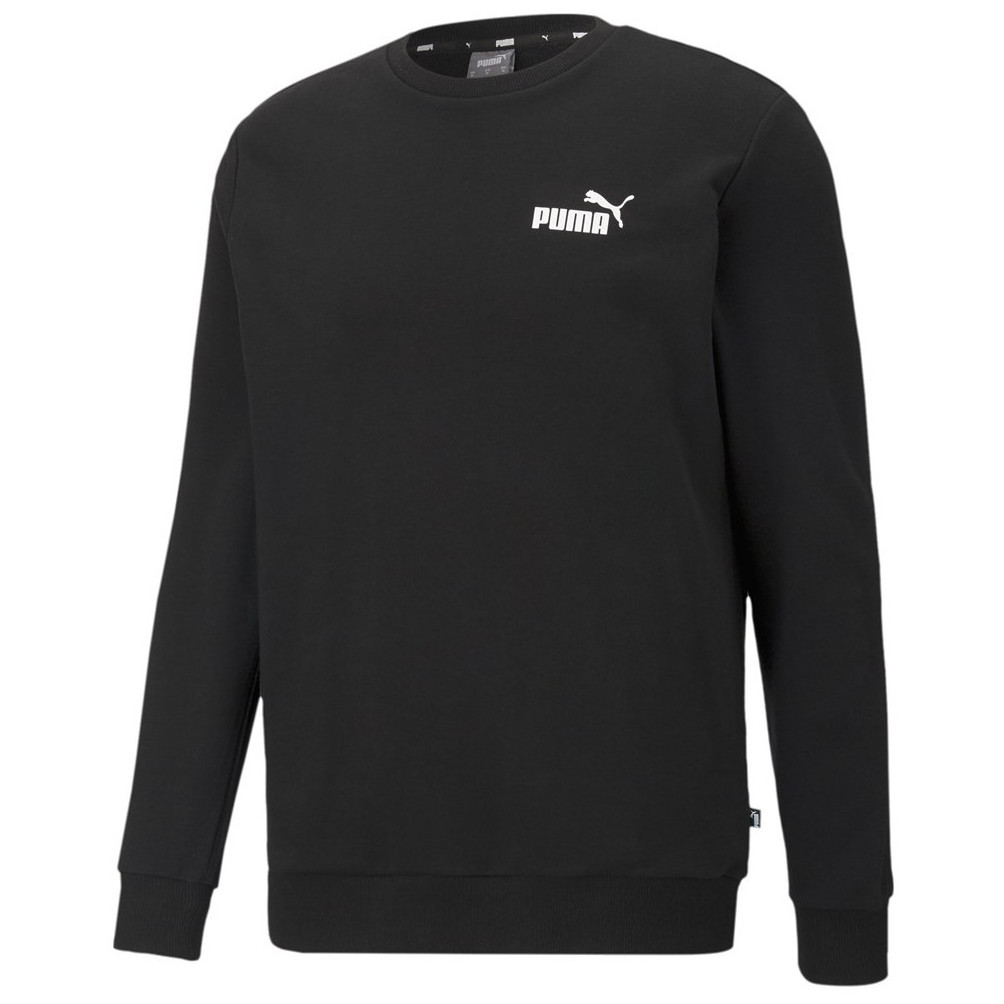 Pánska mikina Puma ESS Small Logo Crew TR Veľkosť: L / Farba: čierna