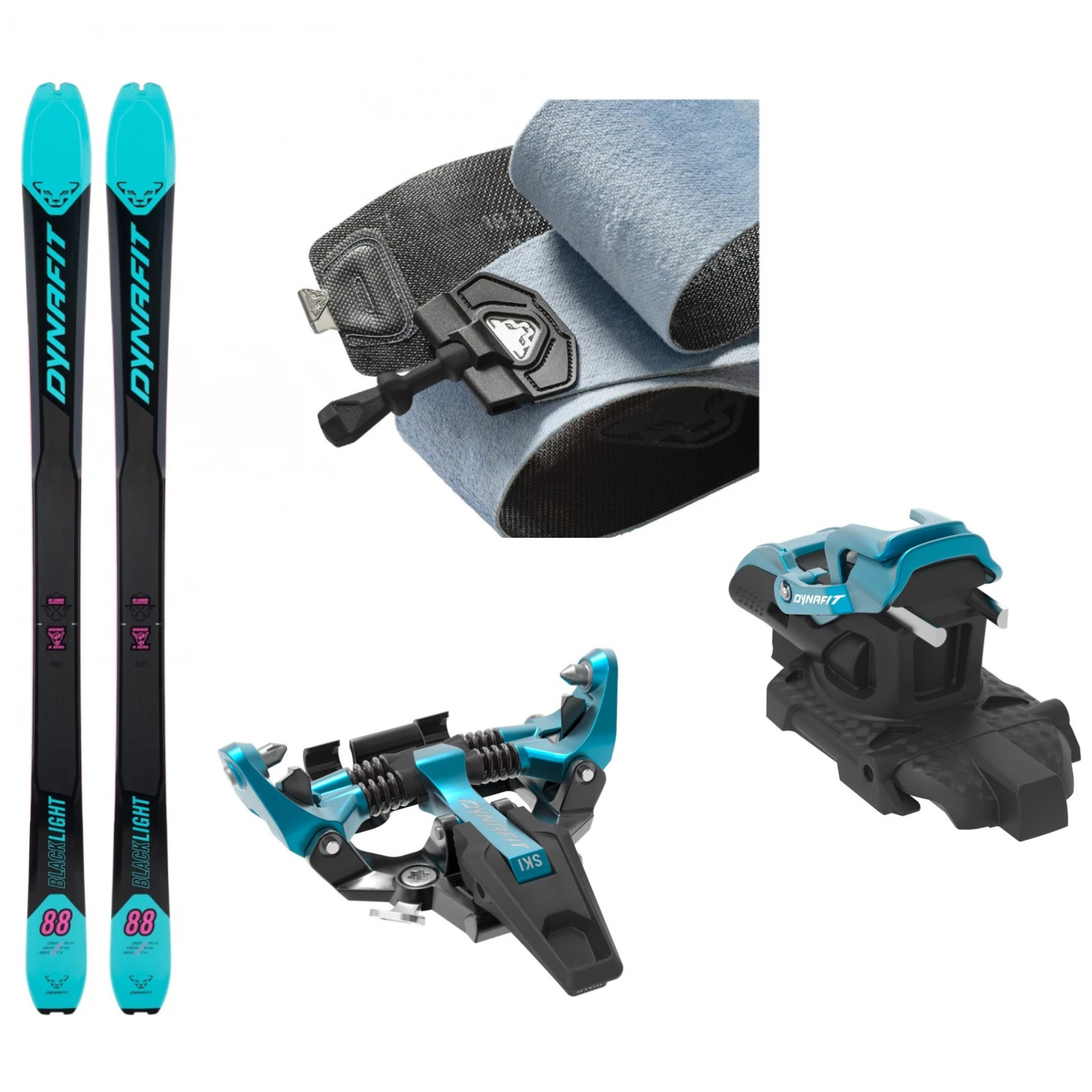 Skialpový set Dynafit Blacklight 88 Speed W Ski Set Dĺžka lyží: 151 cm