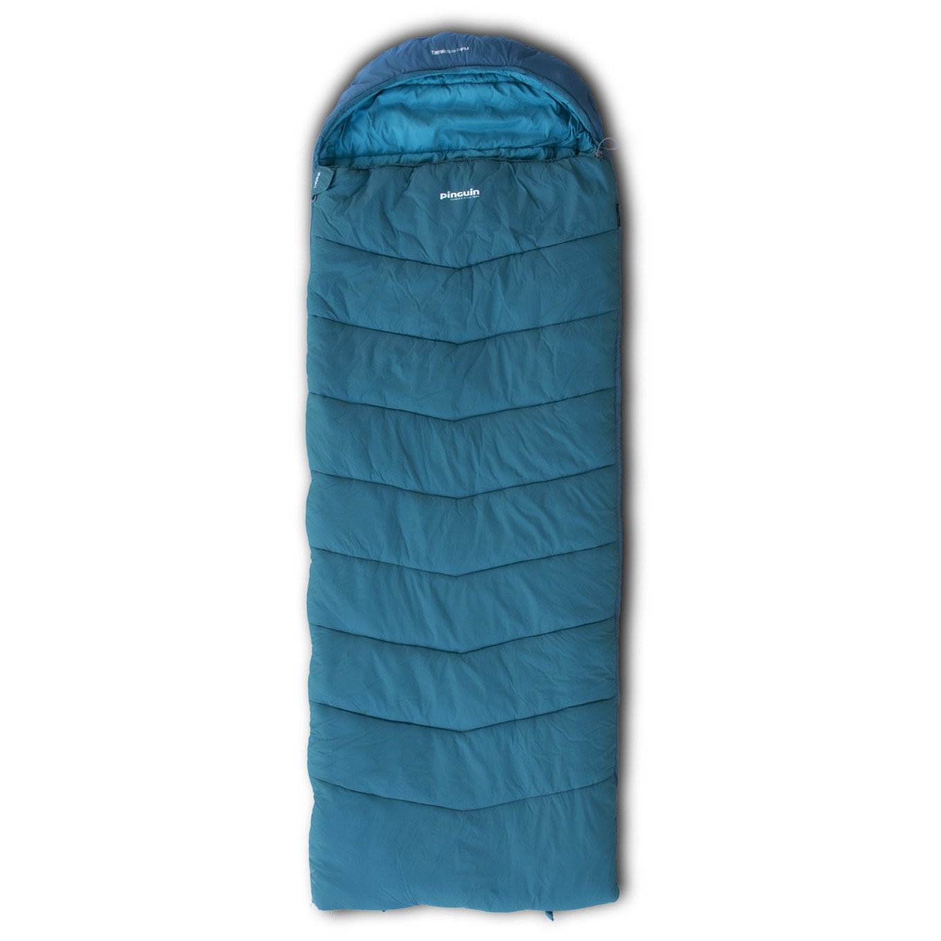 Dekový spacák Pinguin Safari Zips: pravý / Farba: tmavomodrá