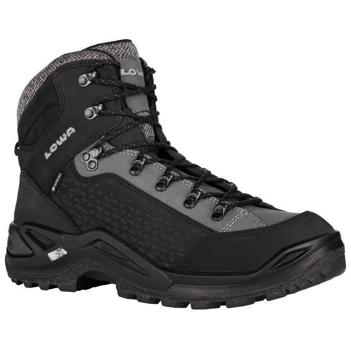 Pánske turistické topánky Lowa Renegade Warm Gore-Tex Mid Veľkosť topánok (EU): 43,5 / Farba: čierna...