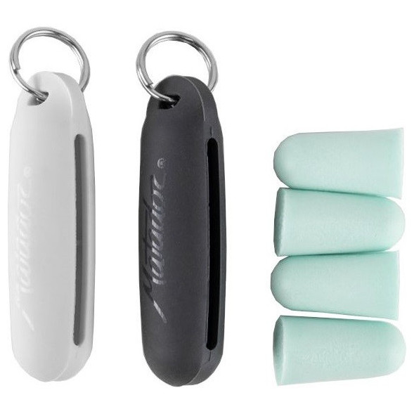 Štuple do uší Matador Travel Earplugs Kit Farba: čierna/biela