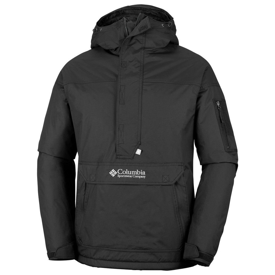 Pánska bunda Columbia Challenger™ II Insulated Pullover Veľkosť: M / Farba: čierna