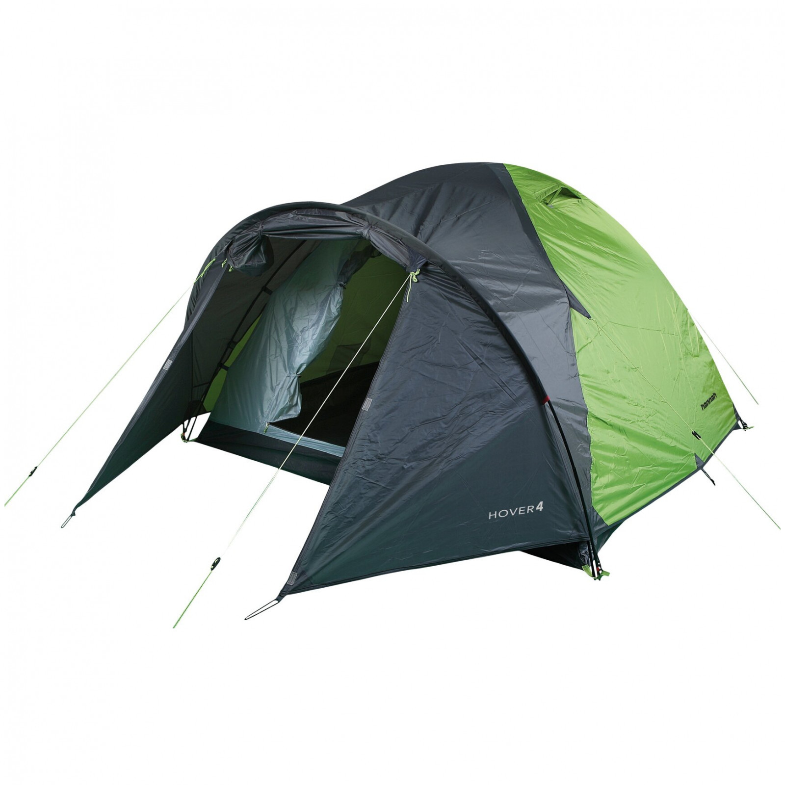 Turistický stan Hannah Hover 4 Farba: zelená/čierna