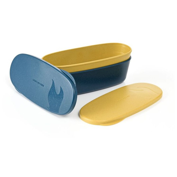 Dózy Light My Fire Oval 2-pack Farba: modrá/žltá