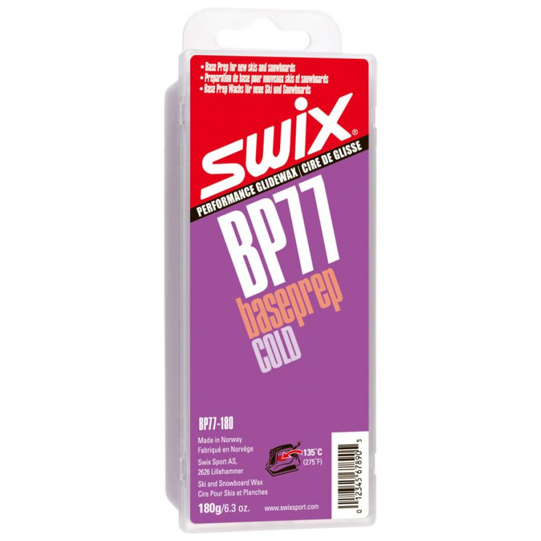 Vosk Swix Baseprep, fialový, 180g Farba: fialová