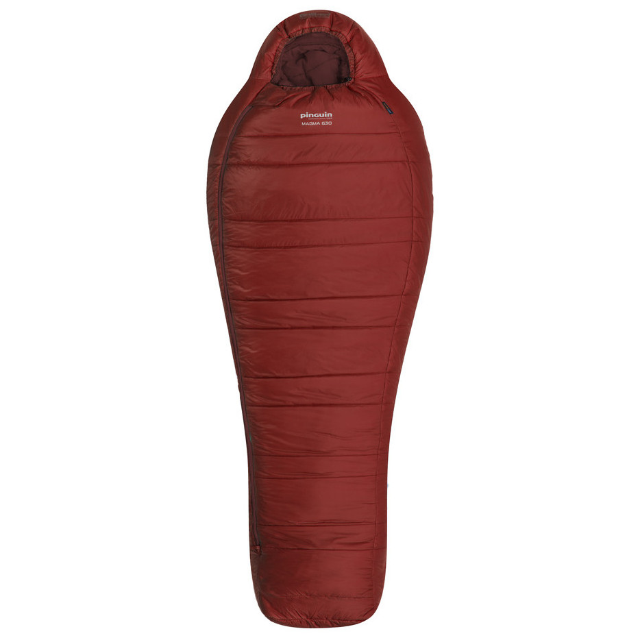 Páperový spacák Pinguin Magma 630 175 cm Zips: ľavý / Farba: červená