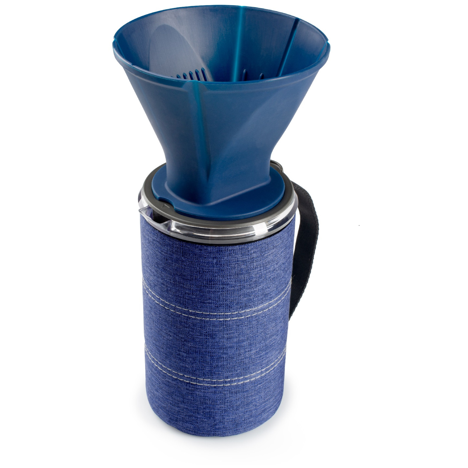 French press GSI Outdoors Javadrip 887 ml Farba: modrá