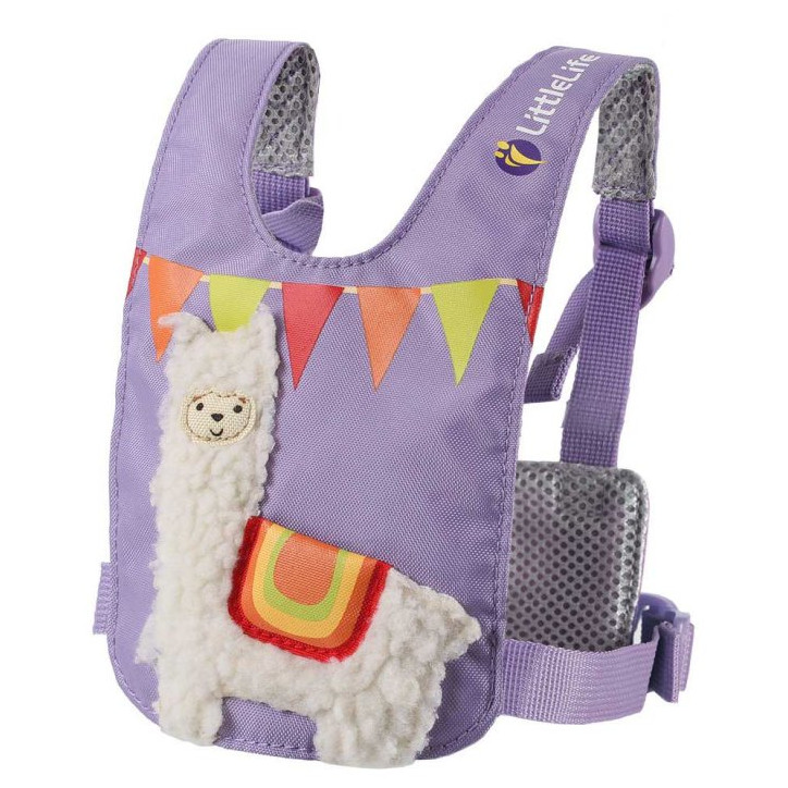 Detská vôdzka LittleLife Toddler Reins Llama Farba: fialová