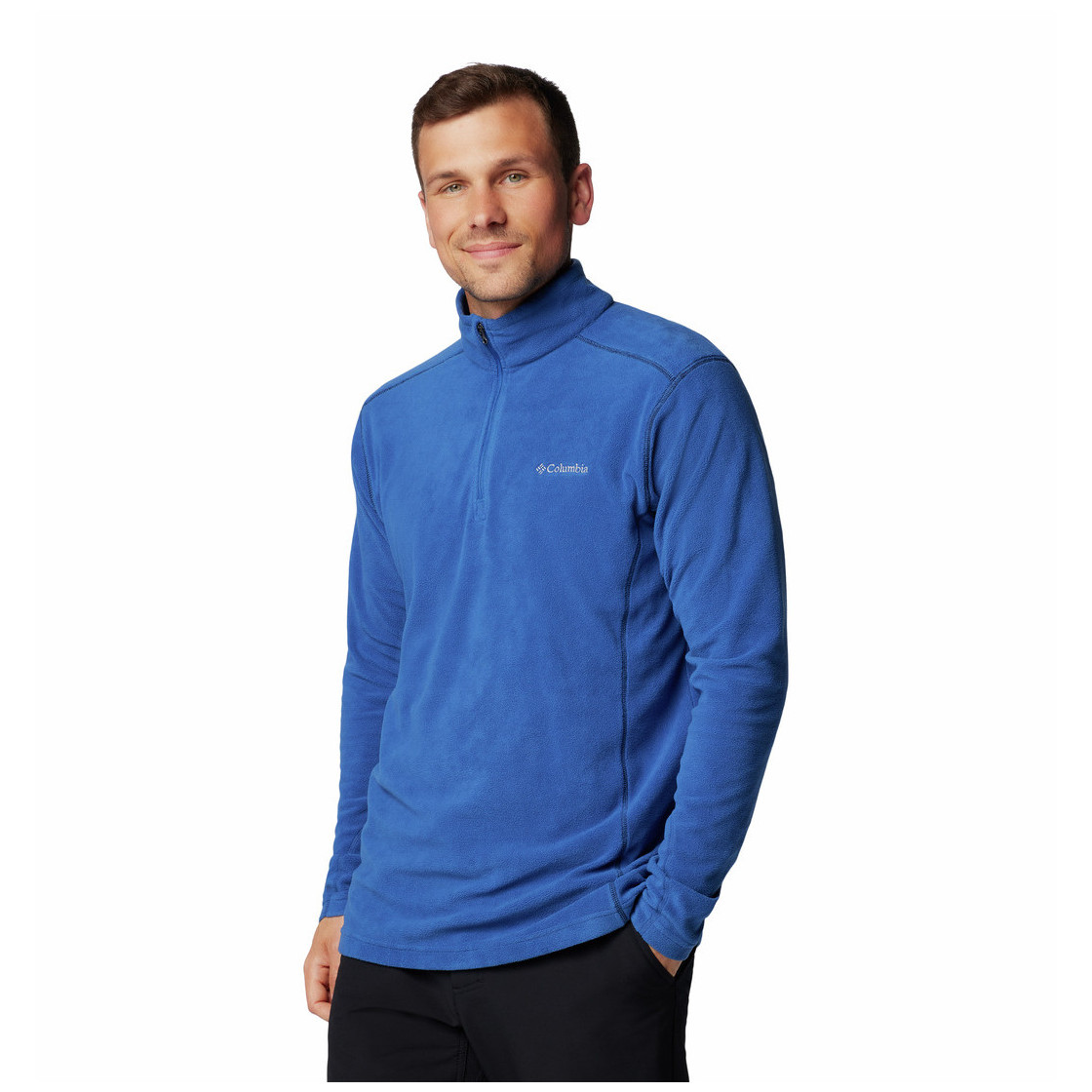 Pánska mikina Columbia Klamath Range™ II Half Zip Veľkosť: XL / Farba: modrá