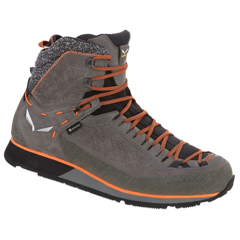 Pánske topánky Salewa Ms Mtn Trainer 2 Winter Gtx Veľkosť topánok (EU): 46,5 / Farba: sivá/oranžová