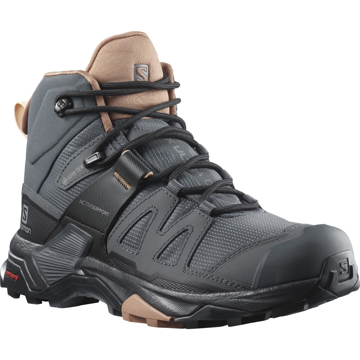 Dámske topánky Salomon X Ultra 4 Mid Gore-Tex W Veľkosť topánok (EU): 42 / Farba: čierna