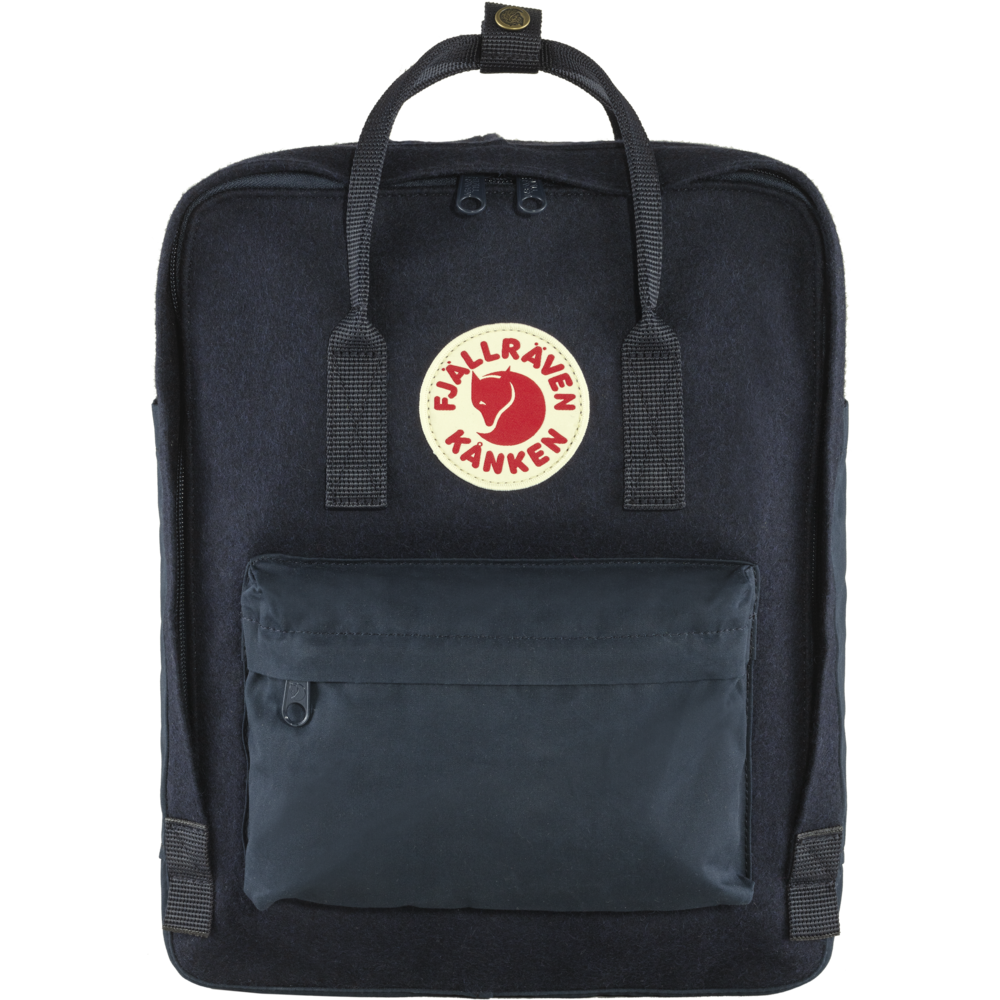 Batoh Fjällräven Kånken Re-Wool Farba: tmavomodrá