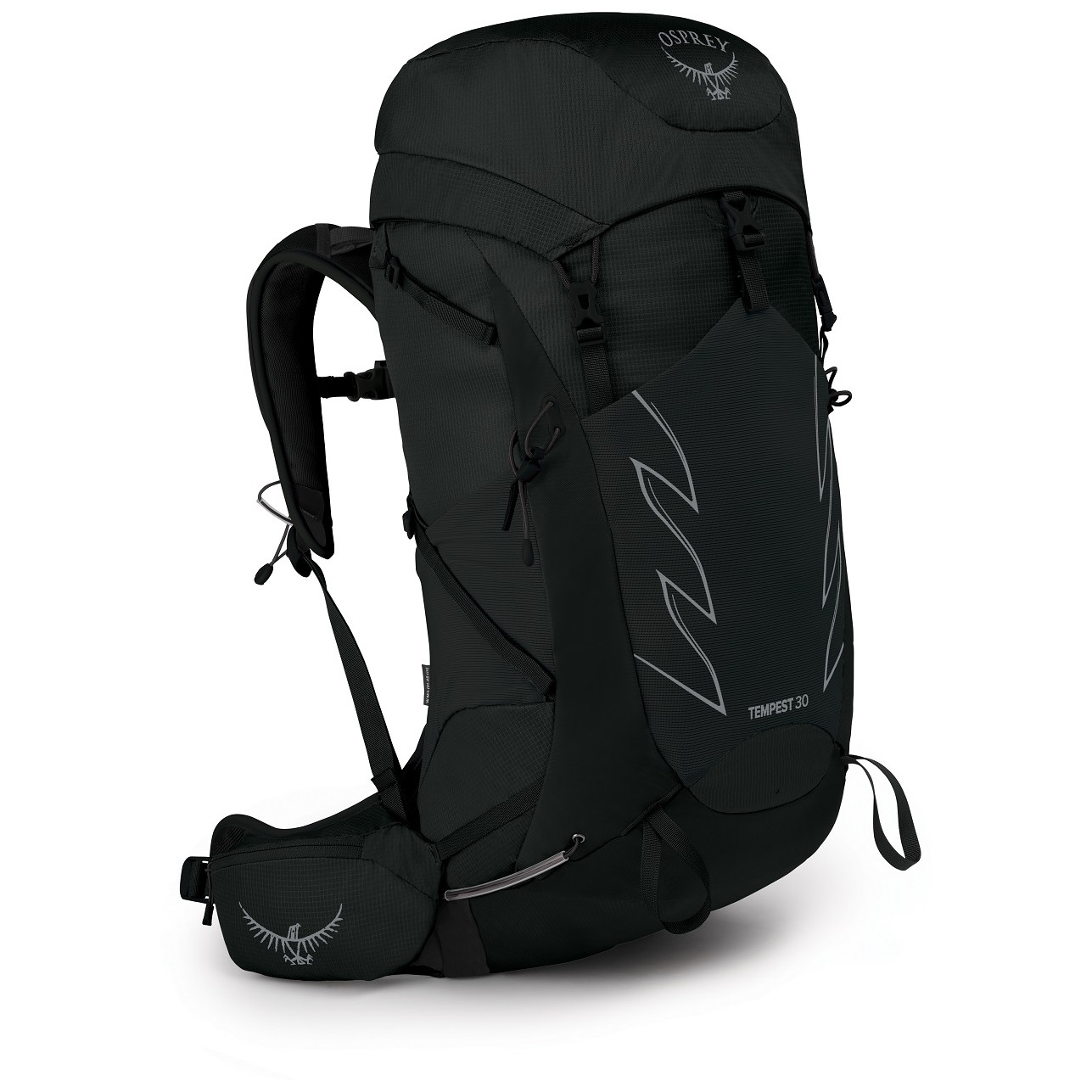 Dámsky batoh Osprey Tempest 30 III Veľkosť chrbtovej časti batoha: M/L / Farba: čierna