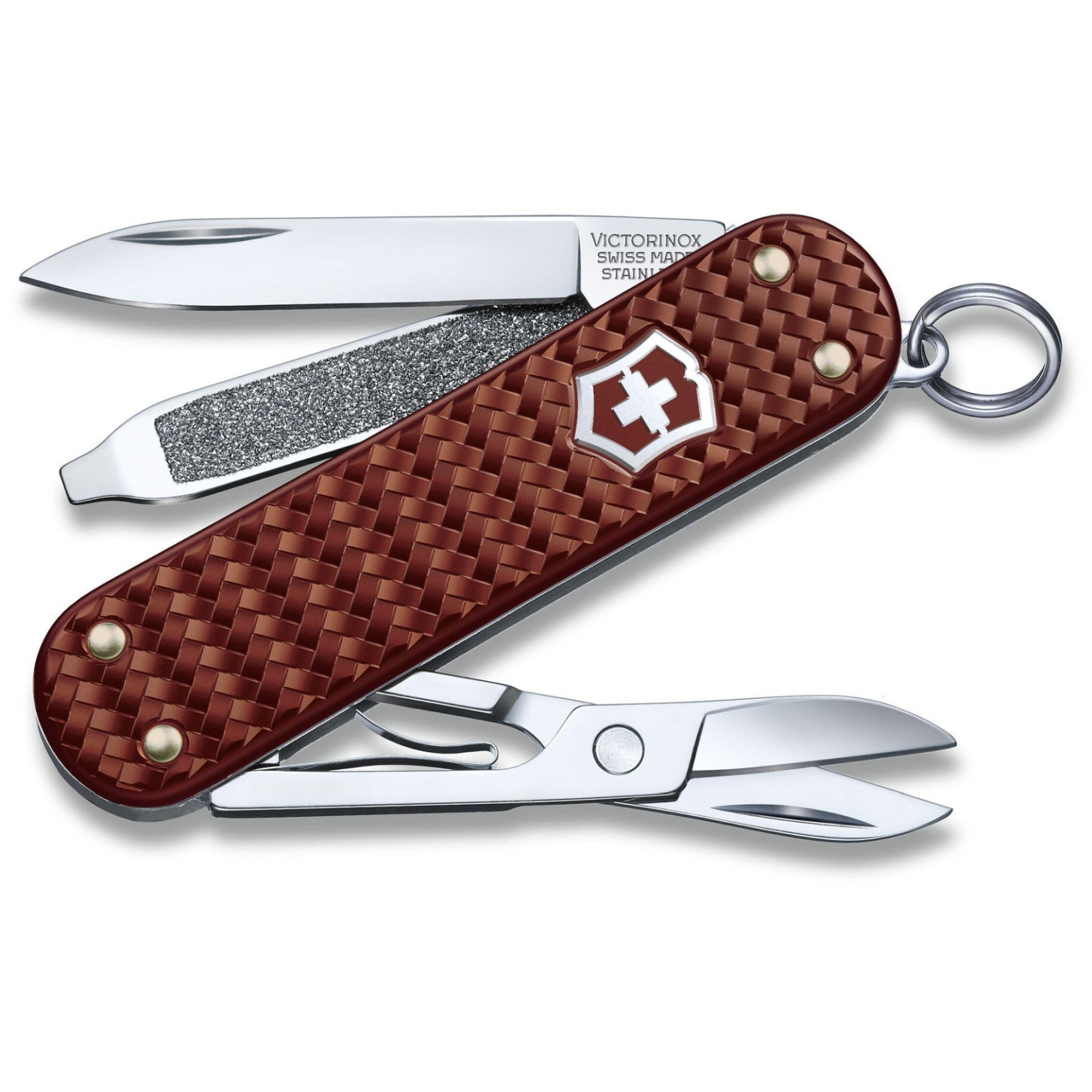 Zatvárací nôž Victorinox Classic Precious Alox Farba: hnedá