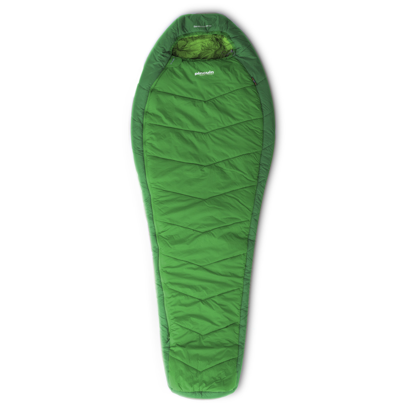 Spacák Pinguin Mistral 185 cm Zips: ľavý / Farba: zelená