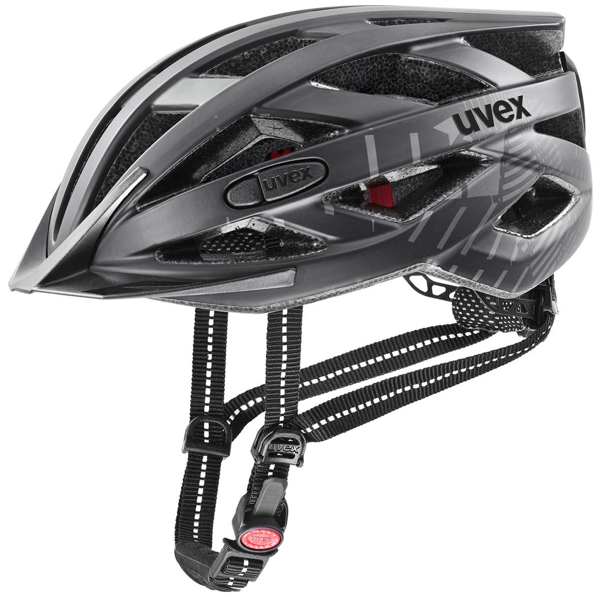Cyklistická prilba Uvex City I-Vo Veľkosť helmy: 52-57 cm / Farba: čierna
