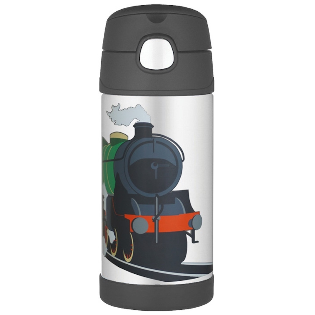 Detská termoska Thermos Funtainer Vlak Farba: čierna