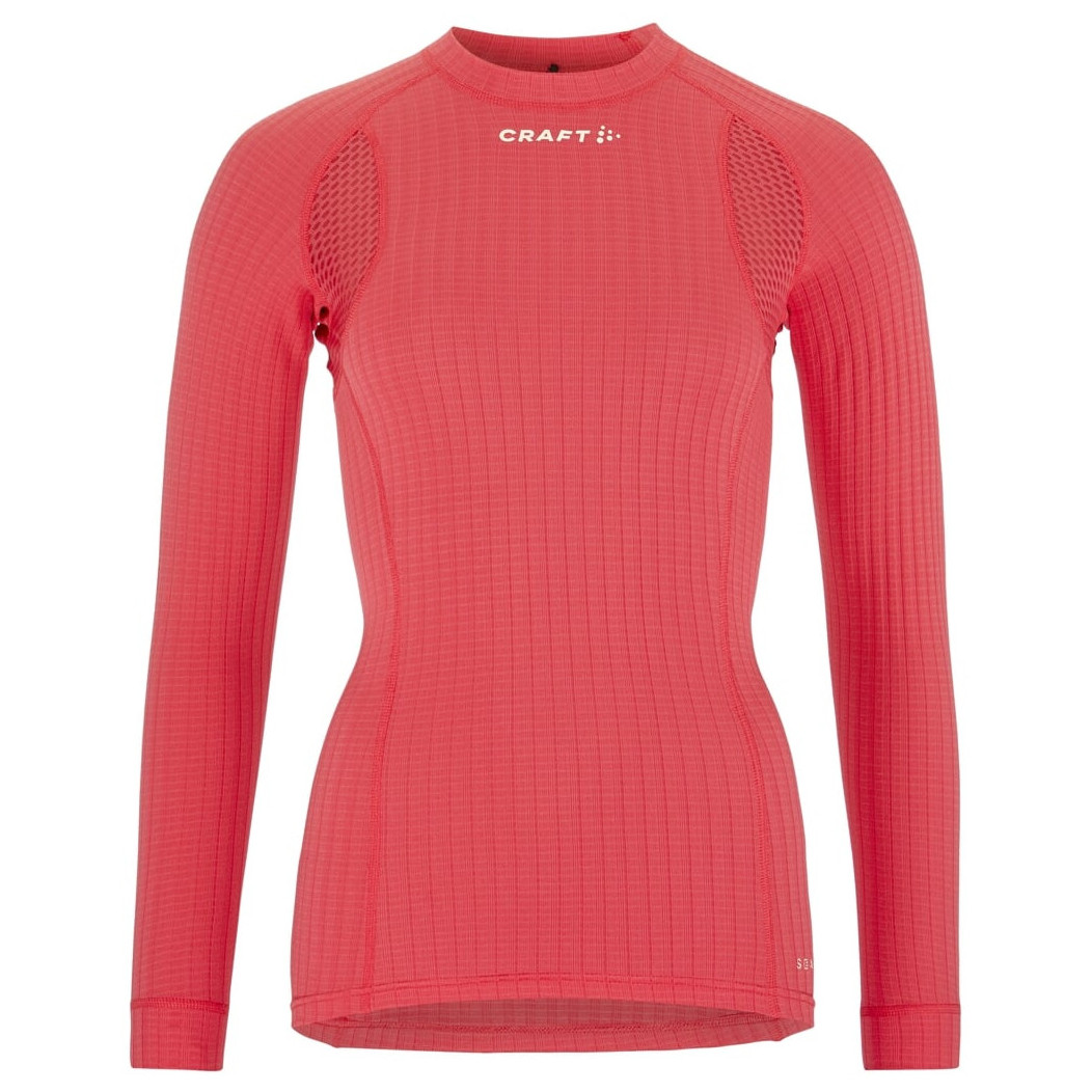 Dámske funkčné tričko Craft Active Extreme X LS Veľkosť: S / Farba: červená