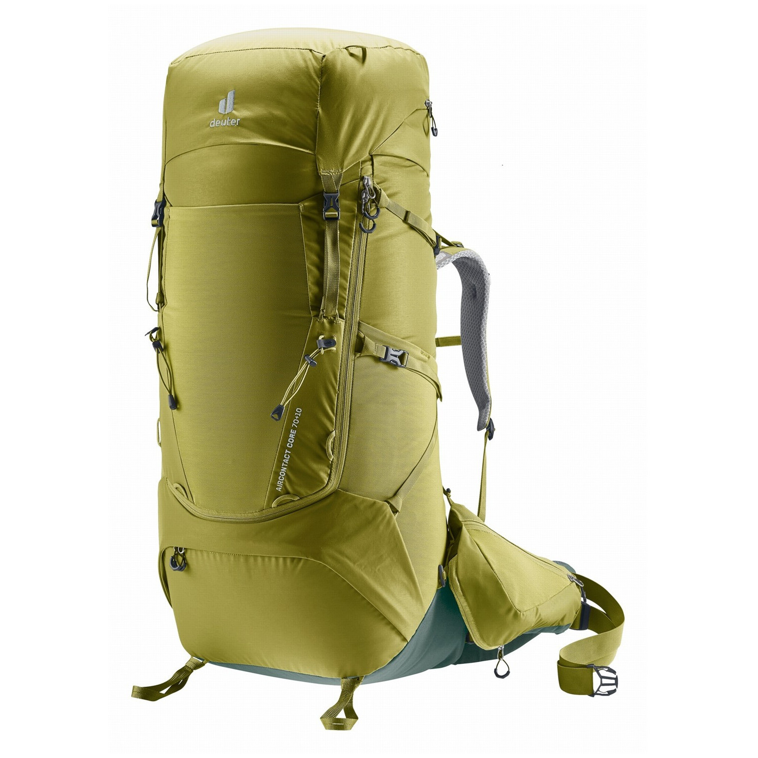 Turistický batoh Deuter Aircontact Core 70+10 Farba: žltá/zelená