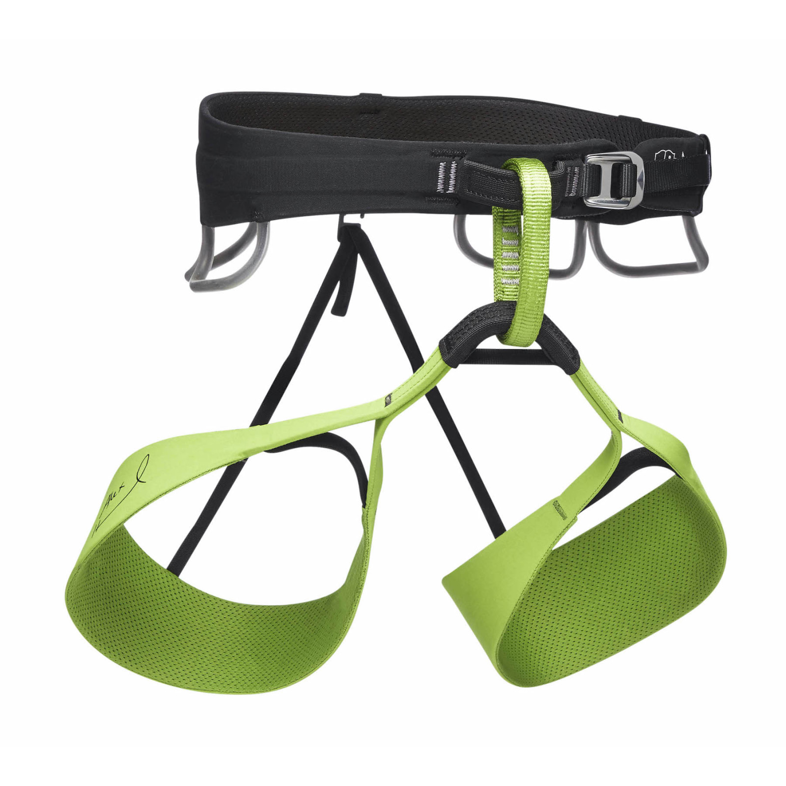 Úväzok Black Diamond Solution Harness - Honnold Edt Veľkosť: S / Farba: zelená