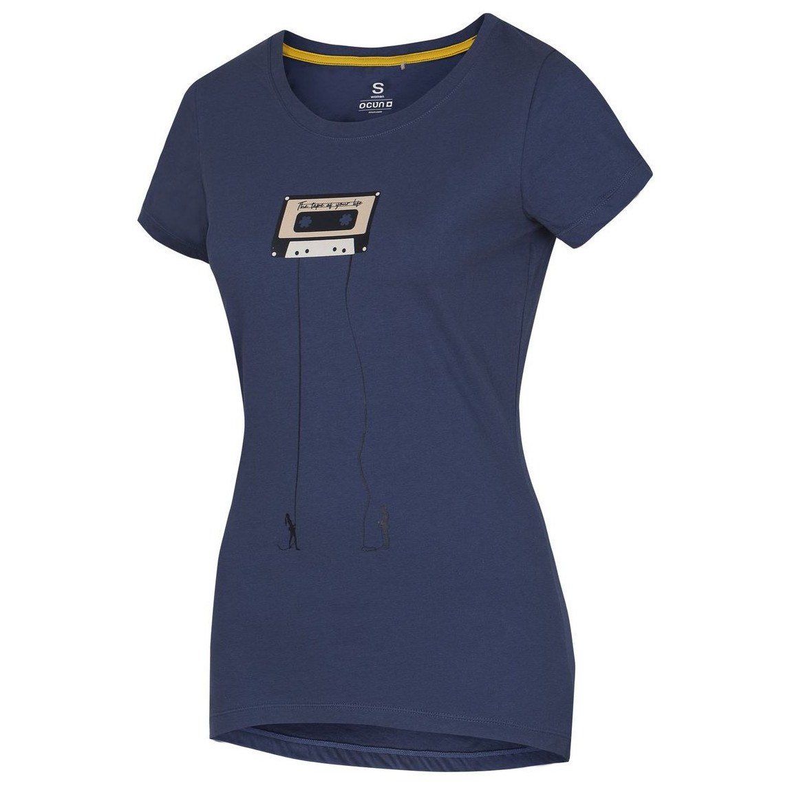 Dámske tričko Ocún Classic T Women Veľkosť: M / Farba: modrá