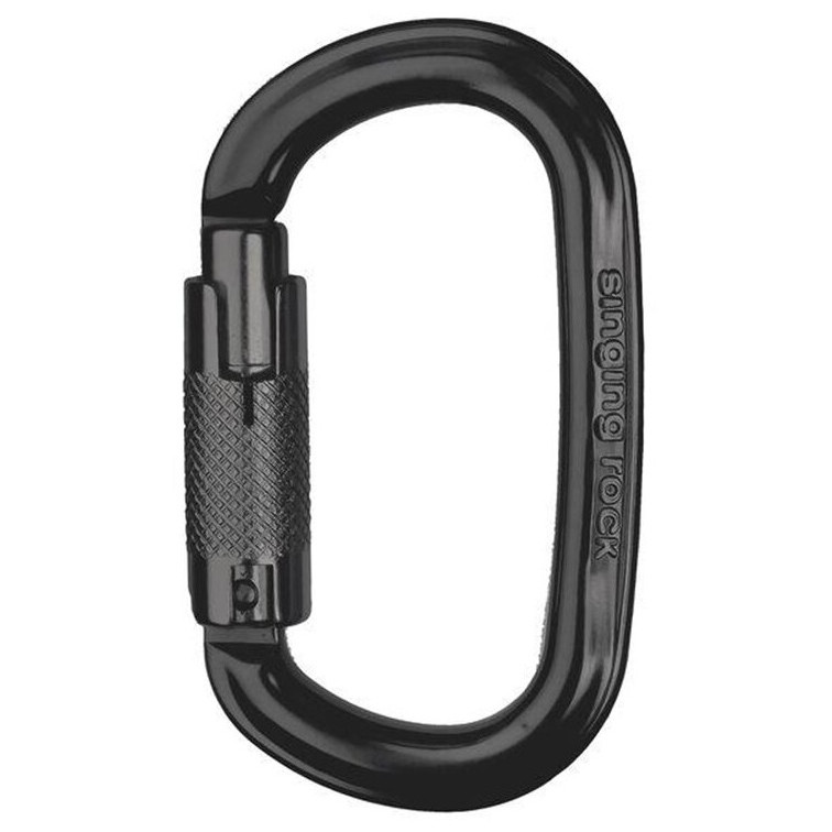 Karabína Singing Rock Ozone Twist Lock Black Farba: čierna