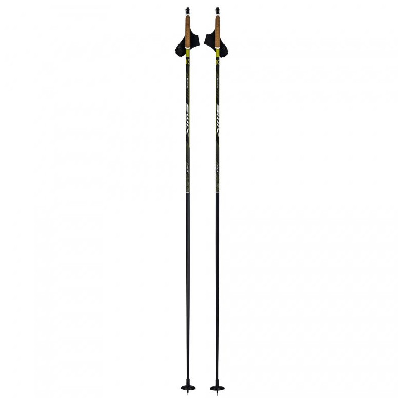Bežecké palice Swix Dynamic D3 Just Click Dĺžka palice: 135 cm