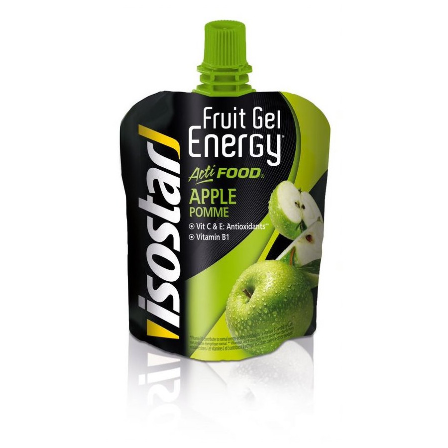 Energetický gél Isostar Energy gel Actifood 90g príchuť: jablko