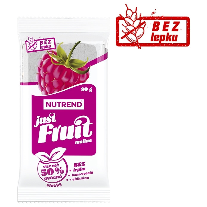 Tyčinka Nutrend Just Fruit príchuť: malina