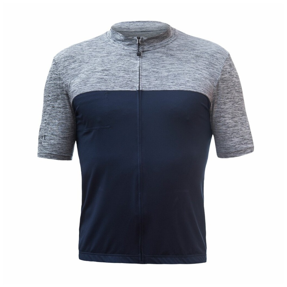 Pánsky cyklistický dres Sensor Cyklo Motion Veľkosť: XL / Farba: modrá/sivá