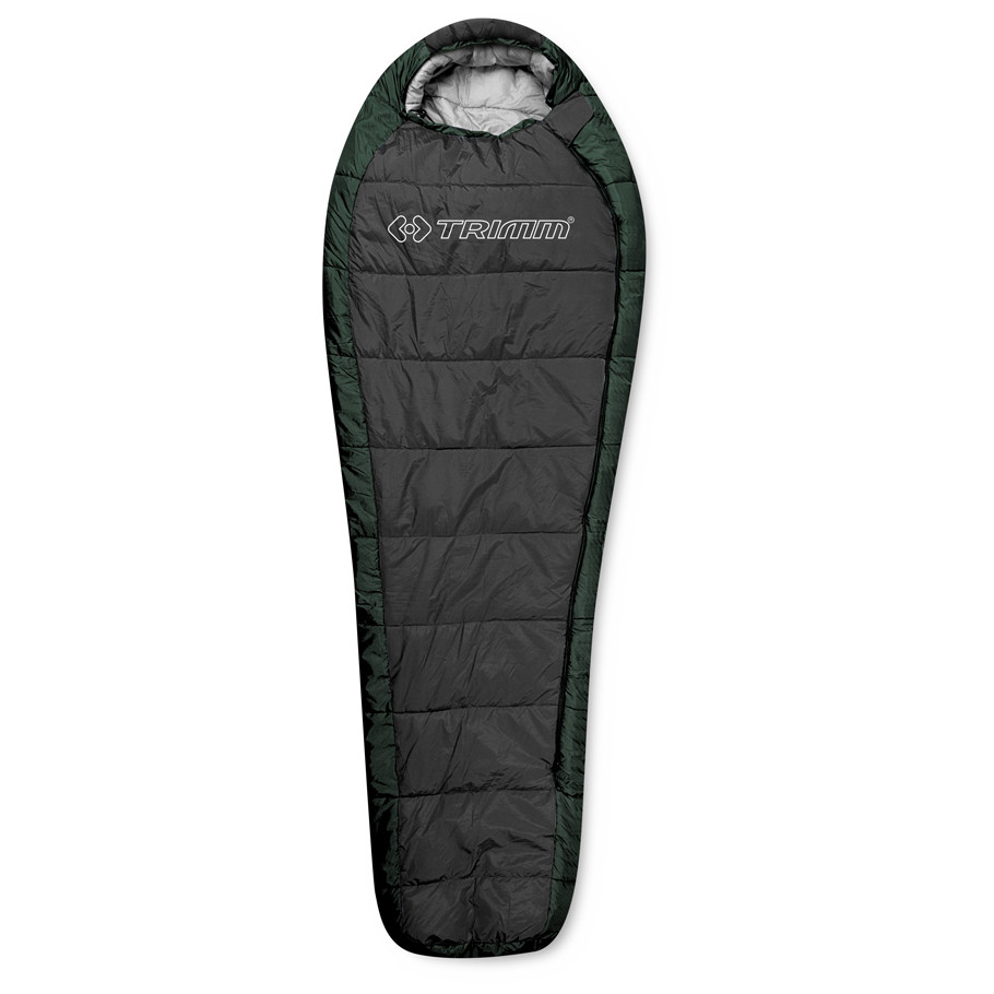 Spacák Trimm Highlander 185 cm Zips: ľavý / Farba: sivá/zelená