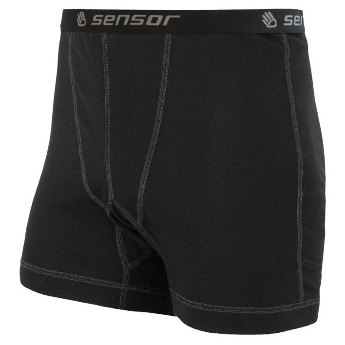 Pánske trenky Sensor Double Face black Veľkosť: M / Farba: čierna