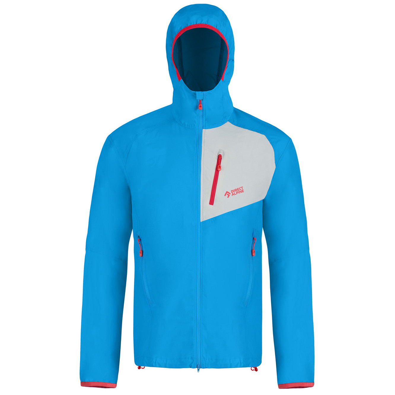 Pánska bunda Direct Alpine Dru Light Veľkosť: M / Farba: modrá/sivá