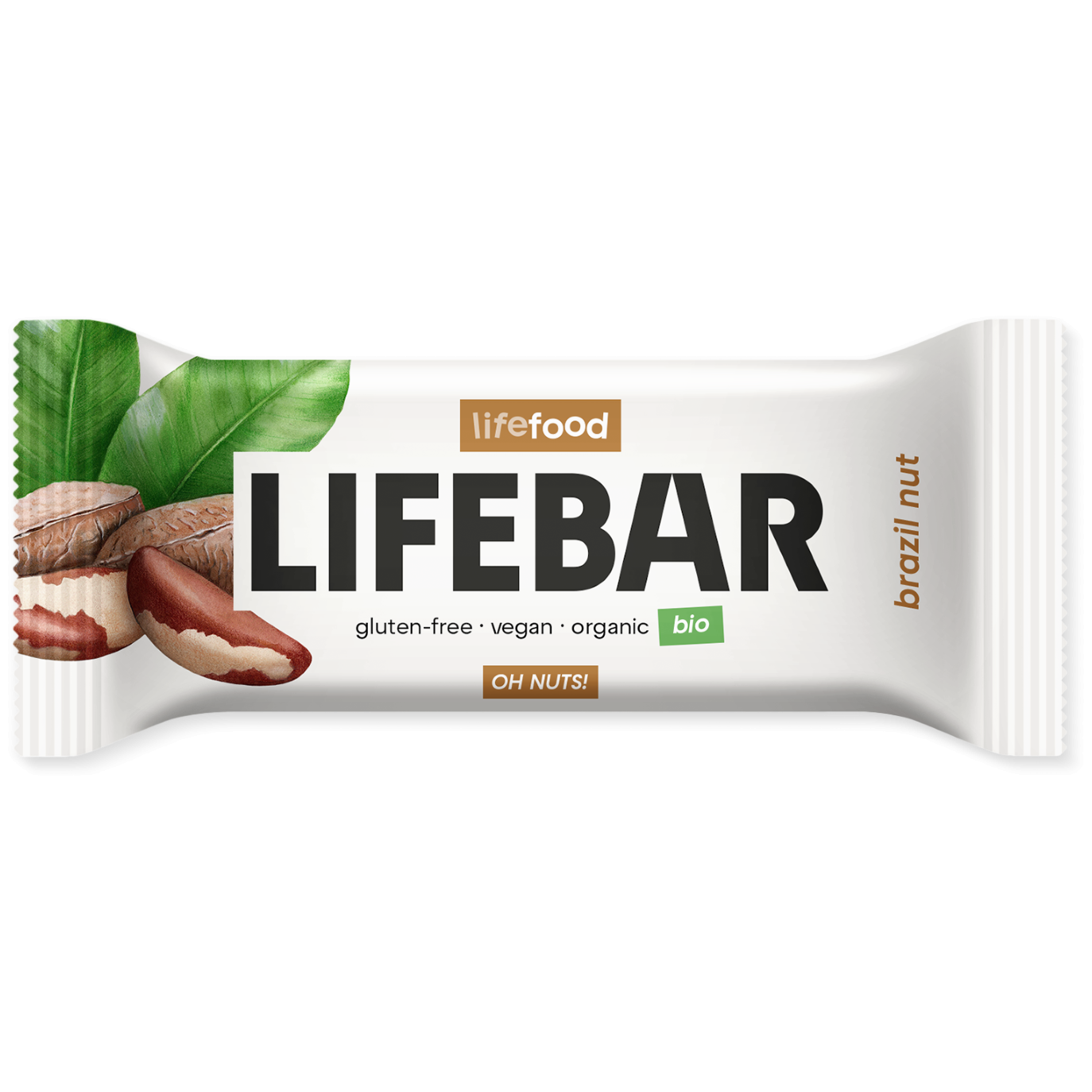 Tyčinka Lifefood Lifebar tyčinka brazilská RAW BIO 40 g príchuť: exotic